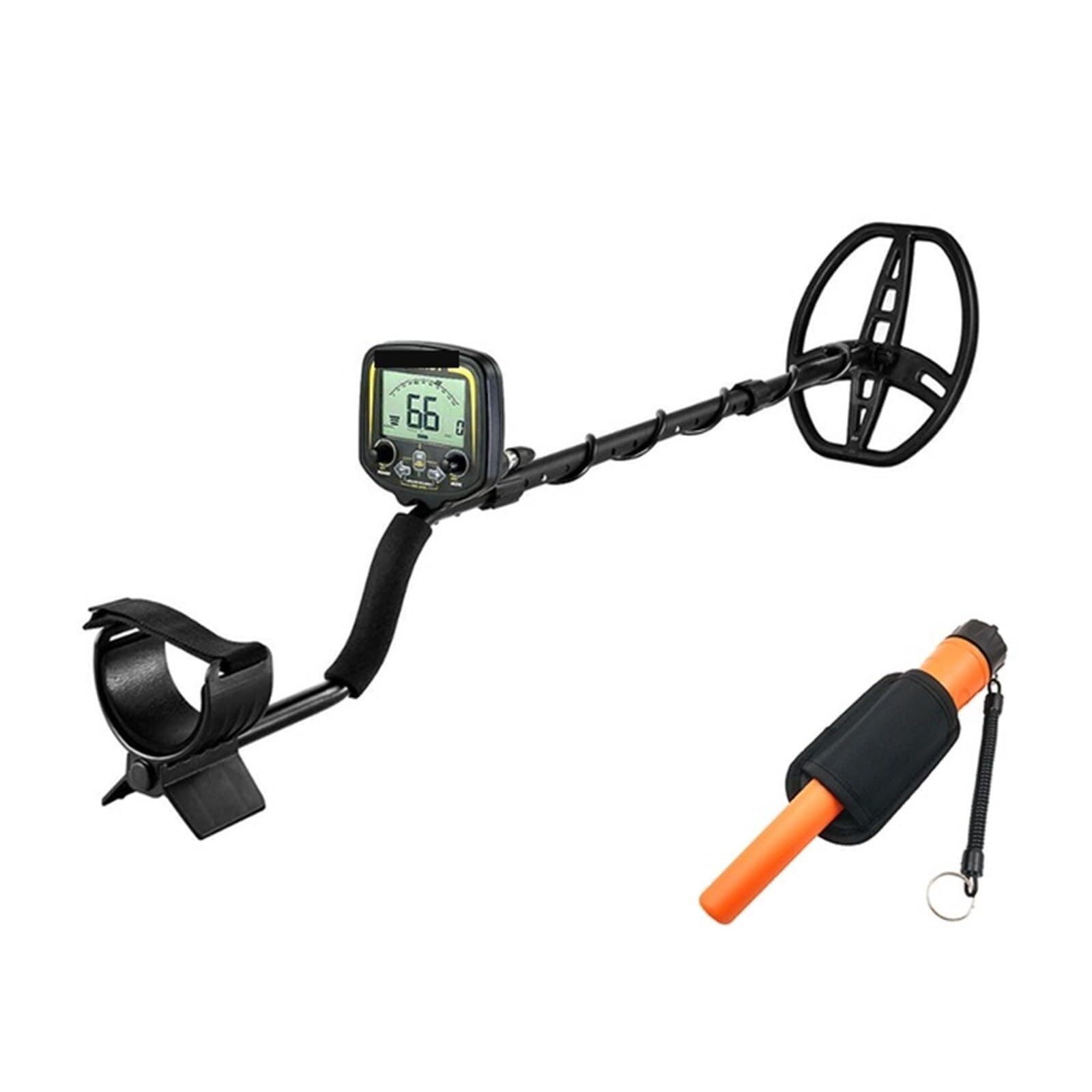 Potentes detectores de oro amarillo – Detector de metales Treasure Hunter con auriculares para adultos (con puntero GP)