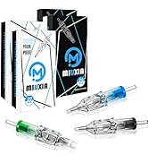 MIUXIA 80Pcs Cartridge Needles #10#12 Standard Mix Size 1005RL, 1007RL, 1009RL, 1205RS, 1207RS, 1...