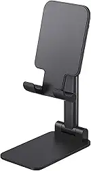 Suporte de Celular Articulado Ajustavel para Mesa Escritorio e Cama Ideal para Gravar Videos Aulas Reunioes e Assistir Filmes