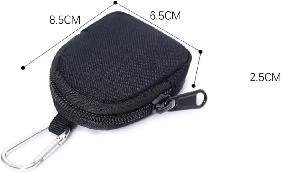 Small Tactical Keys Wallet Storage Pouch Men Coin Purses Bags Keychain Zipper Pocket Outdoor Key Bag With Hook (Green) image 5