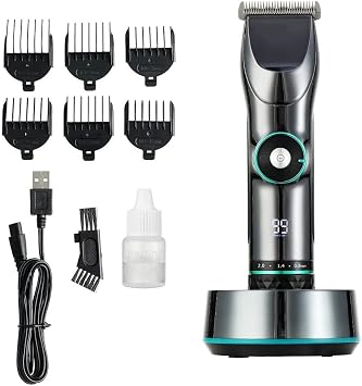 Hair Clippers Professional Adjustable Hair Trimmer Finishing Fading Blending Hair Clipper Electric Hair Cutter Beard Trimer Precision MachineStandard