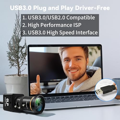IFWATER 120fps Global Shutter Zoom