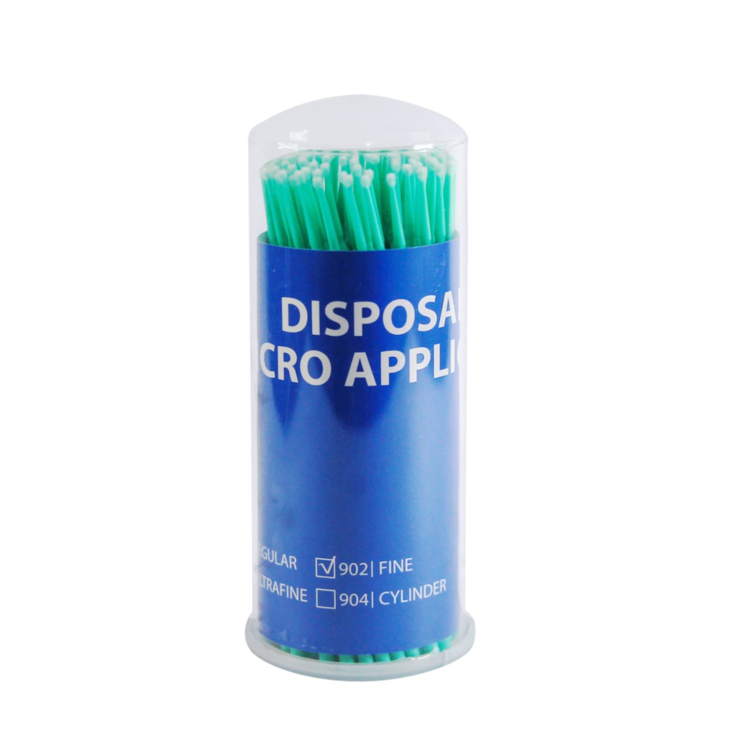 Applicator Tips – Fine | Microfiber Brush Tips | Non-Drip & Lint-Free | Disposable & Hygienic | Ideal for Precise Dental Application | Pack of 100