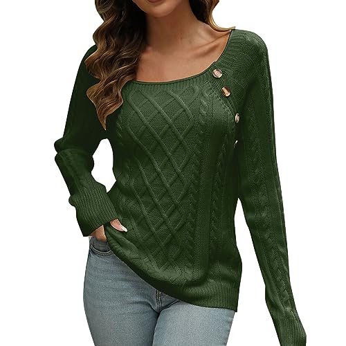 Pull Long Femme Chic Et Elegant Pull Poilu Femme Décontracté à Manches Longues pour Femmes Pulls Col Rond Surdimensionné Côtelé 2023 Automne Hiver Chic...