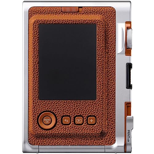 FUJIFILM INSTAX MINI EVO Hybrid Instant Camera (Brown) 20-Sheet Bundle - image 5