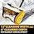 Pwokvec Cordless Snow Shovel, 12-Inch Width 6-Inch Depth, Compatible with DeWALT 20V MAX Battery, 20FT Snow Throw Distance, Lightweight Electric Snow Blower, Tool Only-Battery & Charger not Included