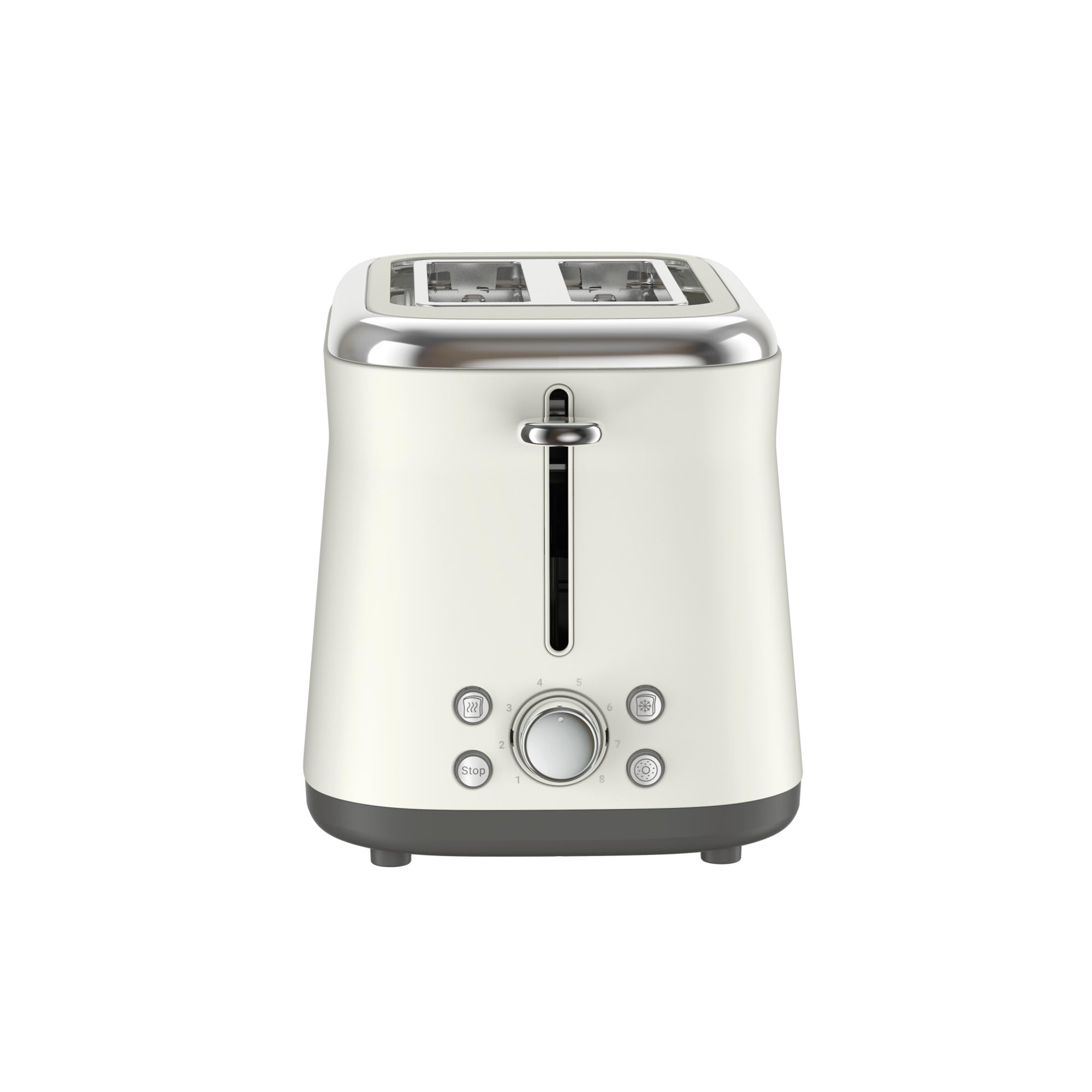 Tefal Collection, Grille-pain 2 fentes, Design en acier inoxydable rétro, Levier de surélévation, 8 niveaux de dorage, TT720AE0