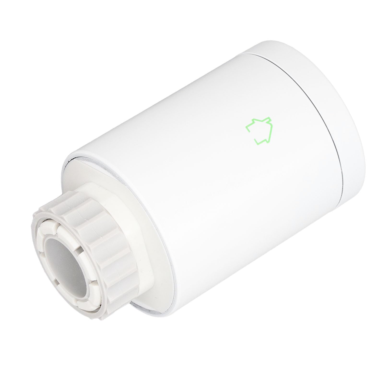 Hyuduo Intelligentes Thermostatisches Heizkörperventil, Flammhemmender PC, Intelligenter Heizkörperthermostat, WLAN, App-Steuerung, 41 Bis 95 °F, Wöchentlich Programmierbar, für die Heizung Im