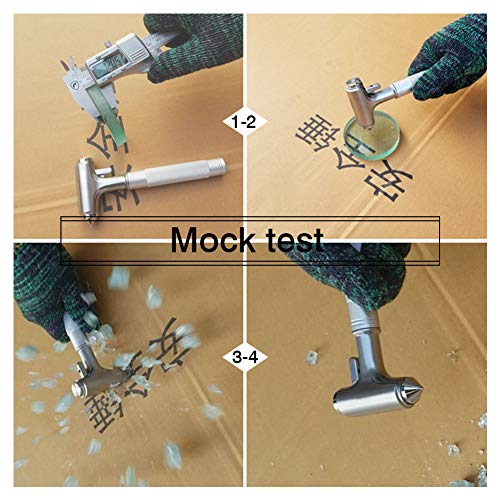 All Metal Safety Hammer With Window Breaker And Seatbelt Cutter, Aluminum Alloy Life Saving Emergency Escape Tool For Car (1Pc) #TOP6