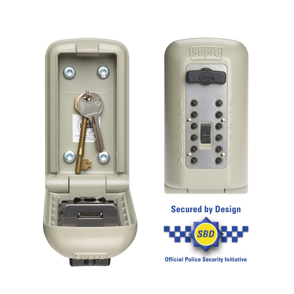 KeySafe SUPRA C500 Pro (2ª Generación) - Caja guarda llaves de alta seguridad, preferido por la policía