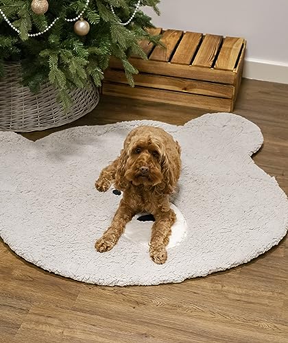 Rosewood Super weiche Teddybär-Decke für Hunde, Hund