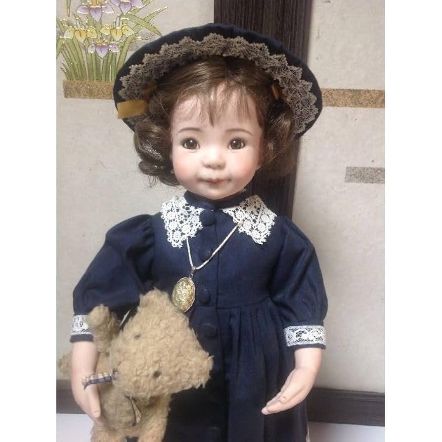 人形：ビスクドール 富野有紀子 「ラ・プッぺ」 約52cm 人形：ビスクドール 富野有紀子 「ラ・プッぺ」 約52cm - メルカリ