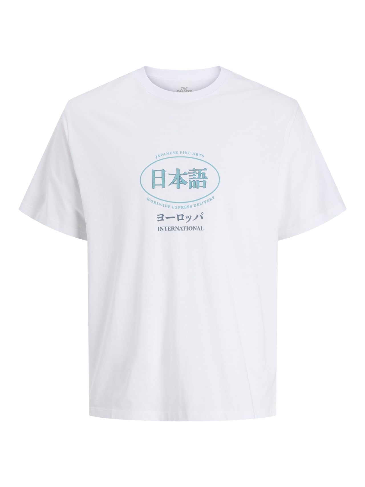 JACK & JONES Jorsoutheast Gallery Tee SS Crew Neck Tg, Bright White, M