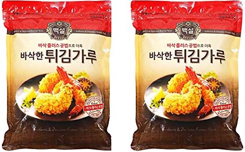 Frying Mix/Korean Pancake Mix (백설 튀김가루/부침가루) (Frying Mix (2.2 lb), 2 Pack)