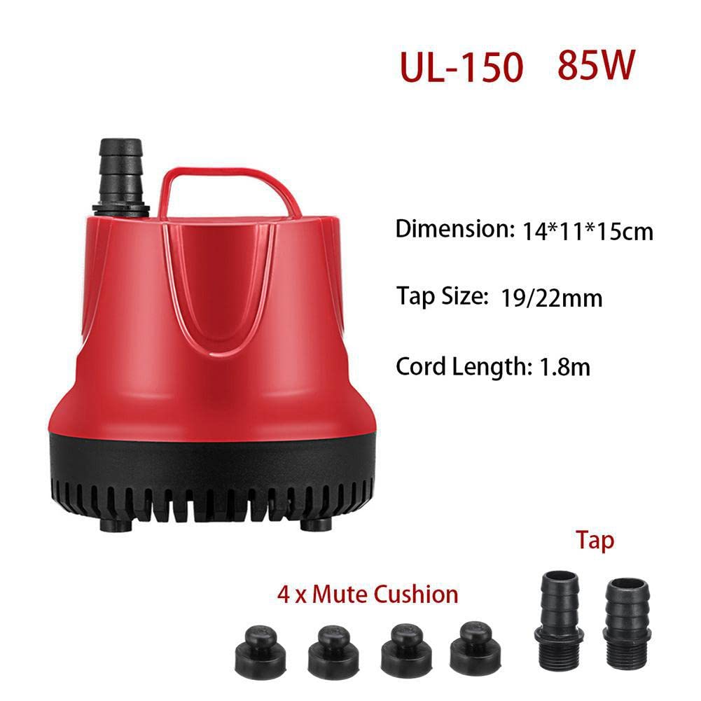Artsim Pompa sommergibile per pozzetto Pompa a Getto d'Acqua silenziosa for Immersione Completamente Automatica for Acquario Pompa di trasferimento (Size : 45W)