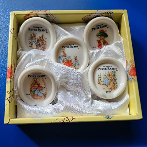 Amazon.co.jp: ピーターラビット スプーン&陶器製スプーンレスト5個