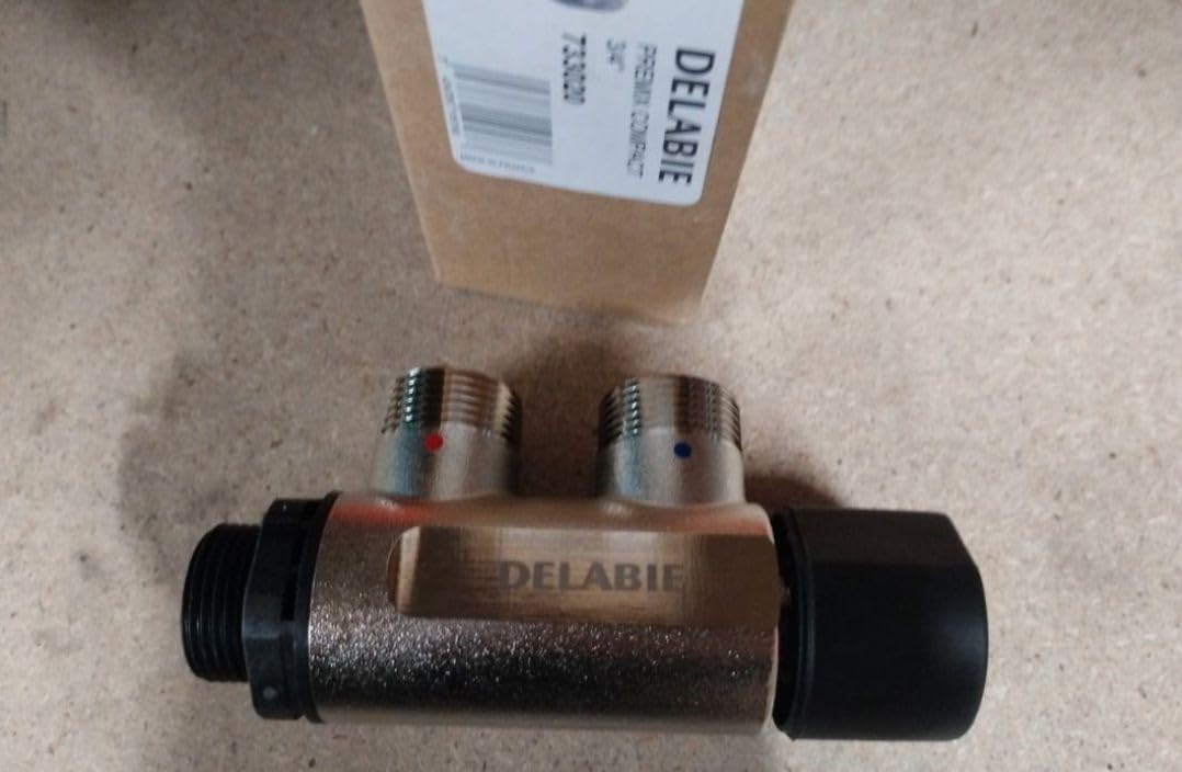 mitigeur thermostatique - pour distribution eau de 30 à 60 degrès - delabie 733020
