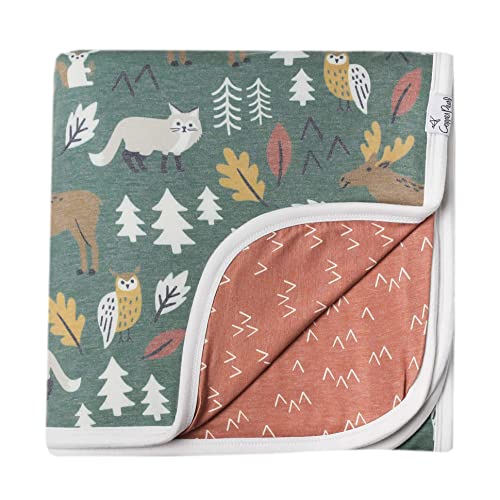 Image of Copper Pearl Atwood Three-Layer Baby Blanket: Soft Quilts for Boys & Girls | Breathable, Cozy Toddler Blanket | Newborn Quilt | 46x46 Premium Polyester/Rayon