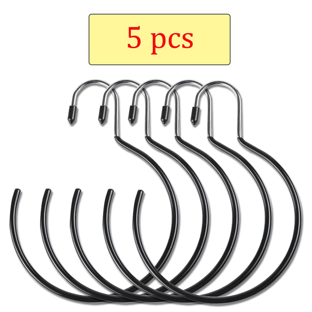 5 Ganci Appendiscarpe Nero - Portacravatte, Portacinture E Accessori Per Armadio Ordine - Foto 8