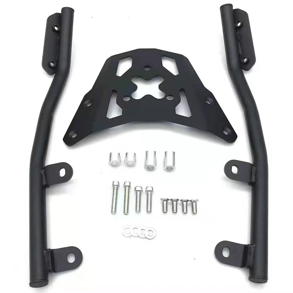 Portaequipajes Cajas Moto para Z650 650 EX650R 2017-2024 Portaequipajes para Motocicletas Estantes De Carga Trasera Soporte Extendido WIVAOKOLGR