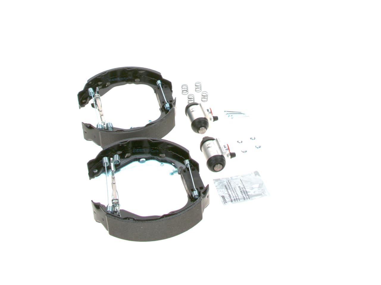 Bosch KS679 Kit Super Pro - Kit de frein à tambours arrière - 1 jeu complet prémonté, 2 cylindres de roue, 4 mâchoires de frein