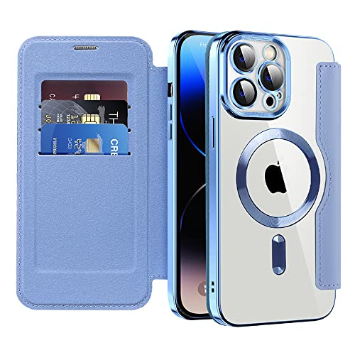 Étui portefeuille en cuir iPhone 14 Pro de qualité supérieure