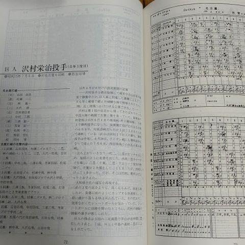 値引き】日本プロ野球記録大全集 第1期 1リーグ時代 昭和11年～昭和24年