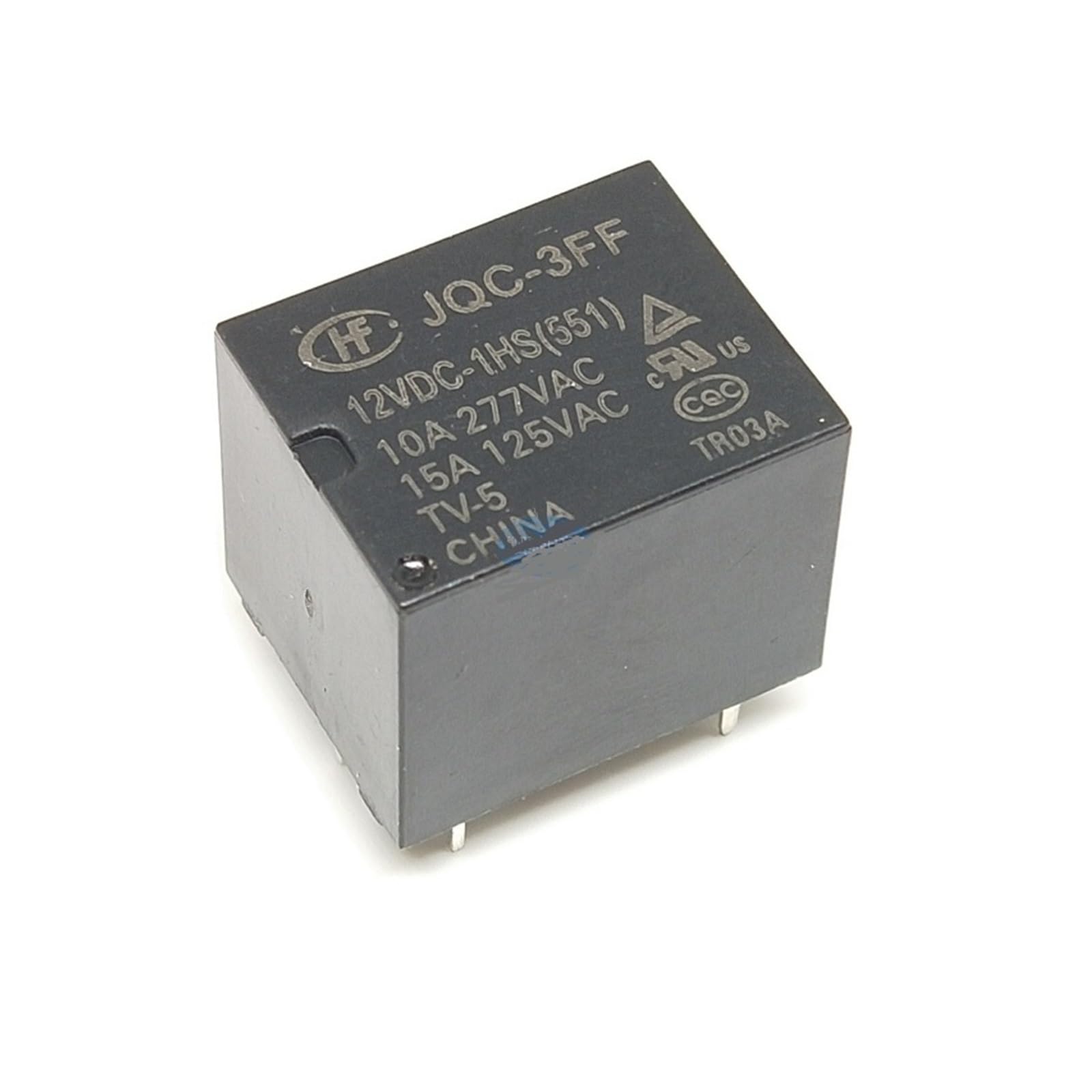 Relais JQC-3FF-024-1ZS mini relais 5 broches 24v composant électronique inverseur