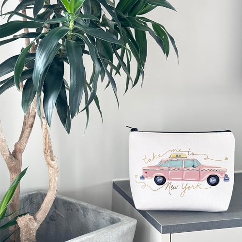 New York Vacation Gift NCY Bachelorette Party Favor Take Me to New York Zipper Pouch Makeup Bag (to New York EU) - Image 3