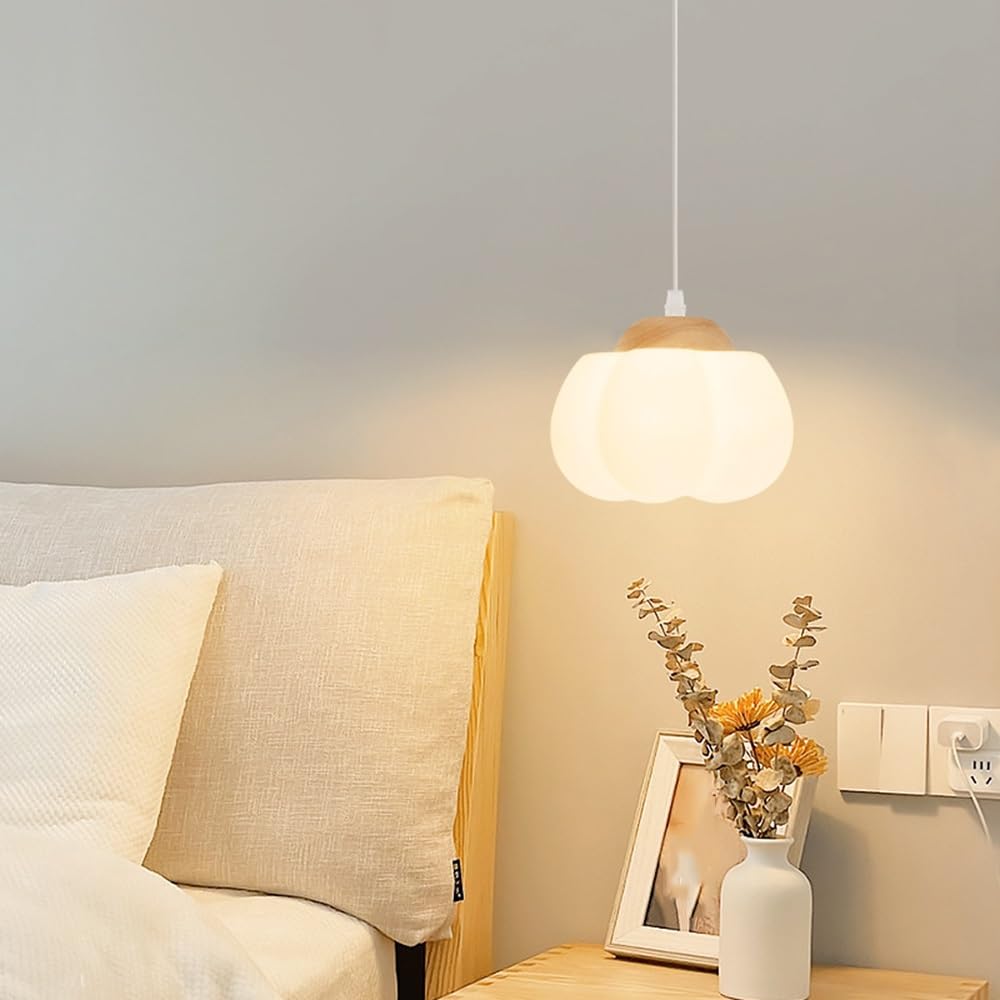 Suspension En Acrylique, Lampe Suspendue En Forme de Fleur de Bois G9