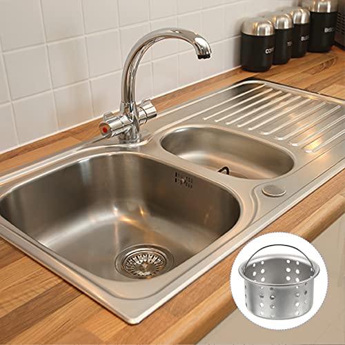 Colador para fregadero de acero inoxidable METALLIXITY miniatura 3
