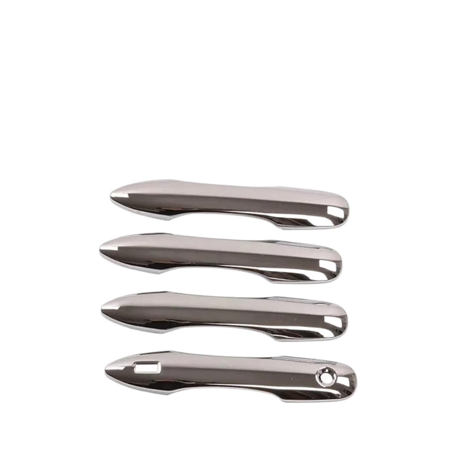 Cavinbdz Silver For Toyota For Corolla For Auris E210 2019-2022 Car Exterior Door Handle Cover Trim Sticker (,2 Hole)