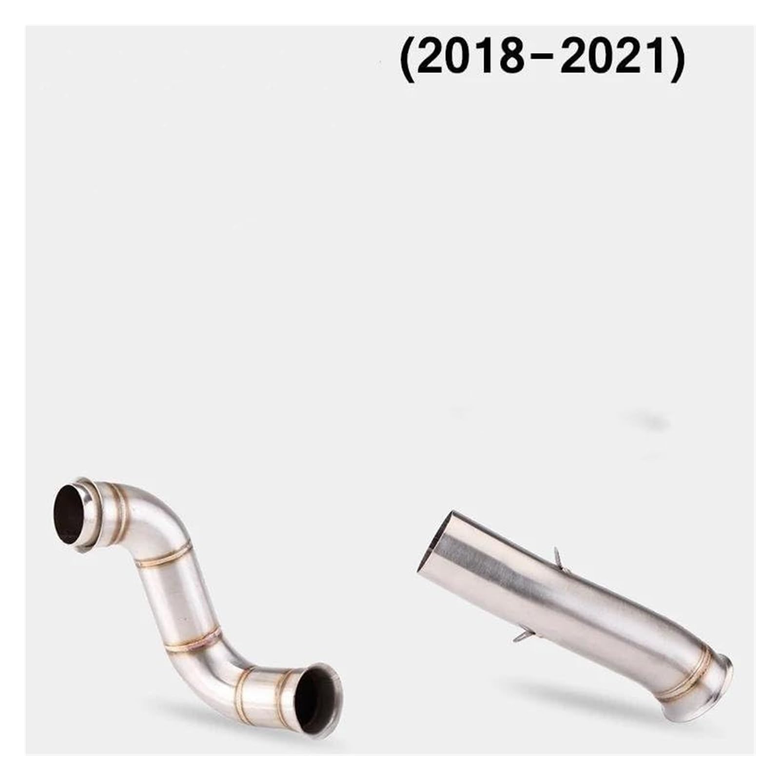 Motorrad Auspuffanlagen Für Duke Für 790 2018 2019 2020 2021 Motocross Slip-on Motorrad Auspuff Mittel Link Rohr Auspuff