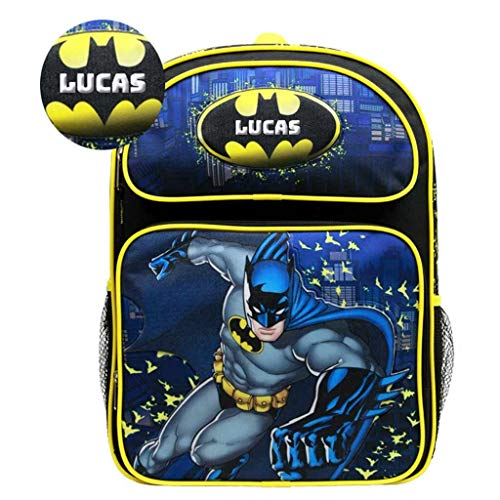 personalized batman backpack