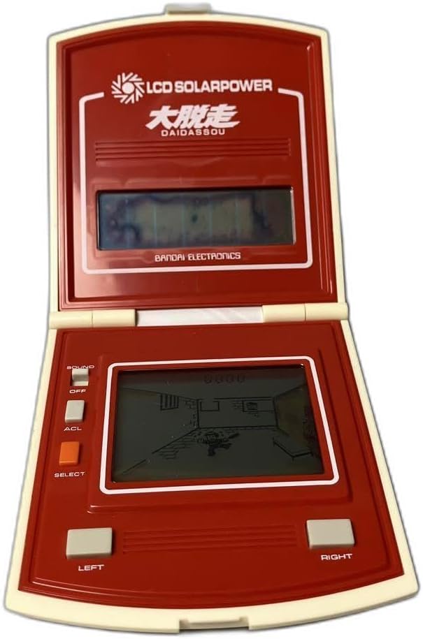 LCDソーラーパワー 大脱走 週刊電子ゲームレビュー「大脱走」（バンダイ）