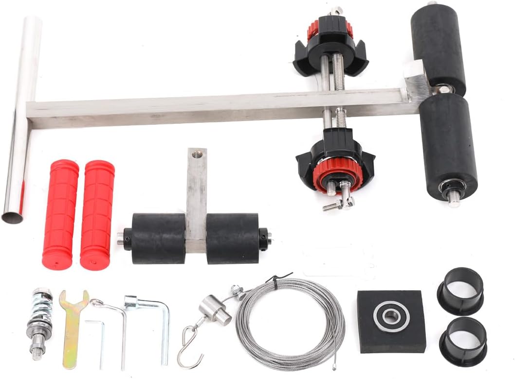 Painters Tape Applicator, Floor Tape Applicator Hand-Push Lane Marking Machine for Basketball Courts, Parking Lots and Road Warning