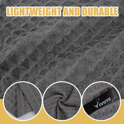 VIVOTE Mikrofasertücher Barista Tuch Waffeltuch Fusselfrei 40x70cm 2 Stück – Ansicht 3