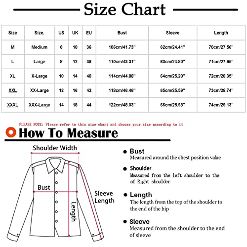 image for ctdiral Women's Long Sleeve Lightweight Casual Button Shirts Cute Flor