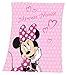 Disney`s Minnie Mouse Fleece Decke Kuscheldecke 130 x 160