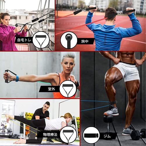 Veick Resistance Bands For Working Out, Exercise/ Workout Bands With Handles For Men Women, Weights For Strength Training Equipment At Home #TOP7