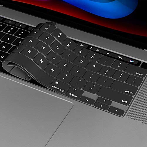 Image of Midkart Hard Shell Plastic Case Cover Compatible with MacBook Pro 16 Inch with Touch Bar and Touch ID Model A2141 Release 2019 /2020 with Silicon Key Guard and Dust Plugs, Matte Smoke Grey