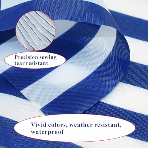 Image of 2 Pack Greece Flag Banner String Small Mini 66 Feet 60 Pcs Greek Hanging Flags Decoration