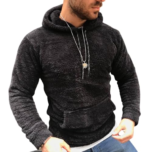 Sania Traders Men's Wool Comfortable Full Sleeve Hooded Neck Sweatshirt Hoodies