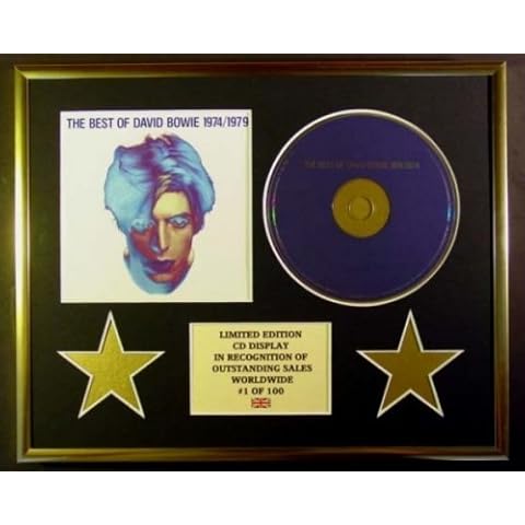 Limited Edition David Bowie CD Display Cover