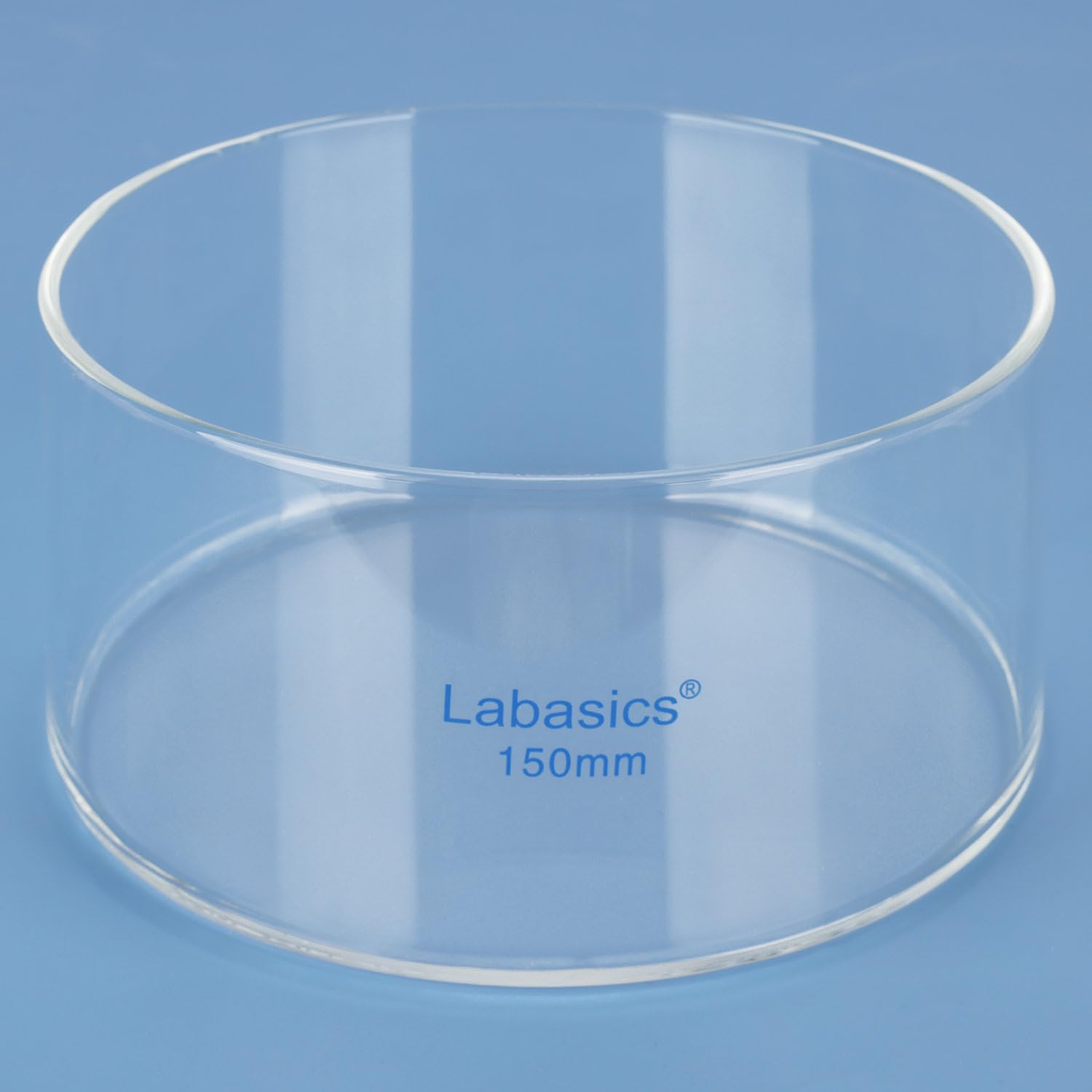 Labasics Crystallizing Dish, No Spout Flat Bottom Thick-Walled High Borosilicate Glass Crystallizing Dishes for Crystallization and Evaporation Lab Glassware, Outer Diameter: 150 mm, Capacity: 1000 ml — Amazon image 5