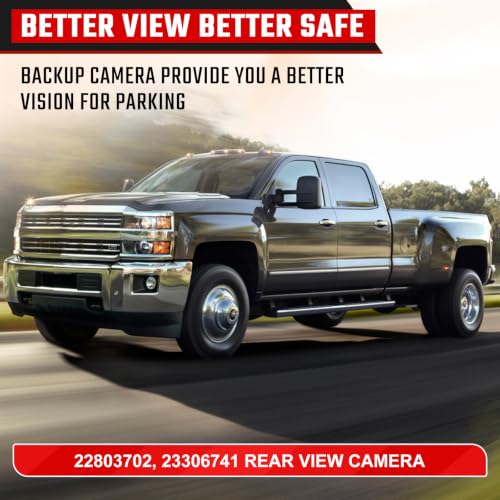 Image of Backup Camera Fit for Silverado Cheyenne 2014 2015, Sierra 1500 2500 /3500HD