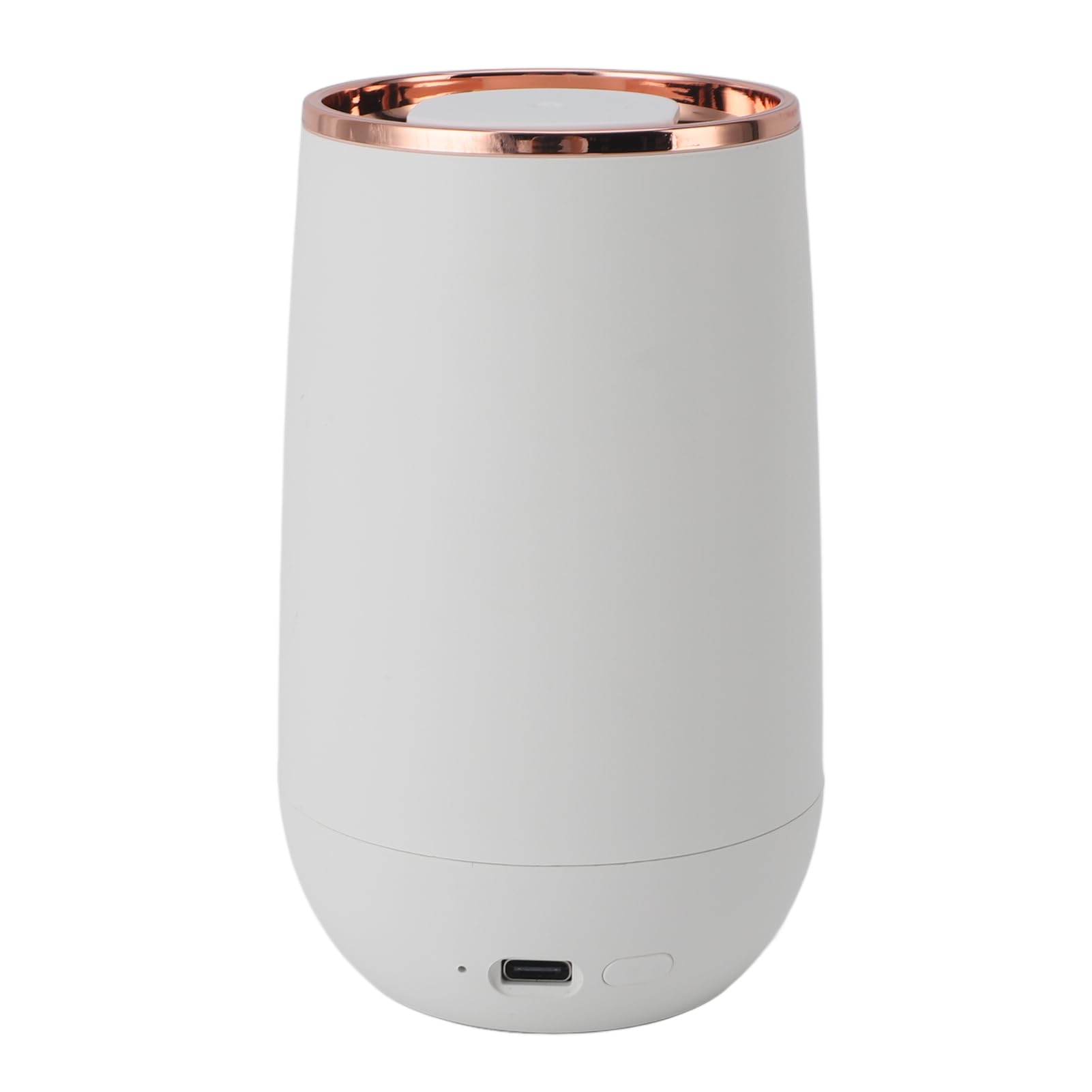 Sorandy Difusor para Automóvil, Difusor de Aceites Esenciales con Capacidad de Botella de 15 Ml, de Diseño Compacto con Batería Recargable, Ideal para Vehículo, Hogar y Oficina (White)