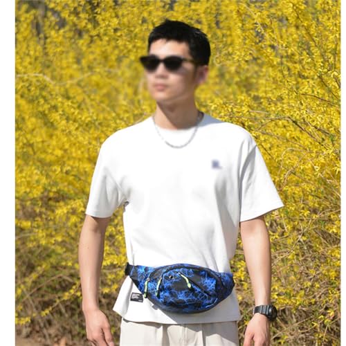 Bolso de Cintura Impermeable JFDBGU Riñonera Multiusos con Ajuste Ergonómico 3