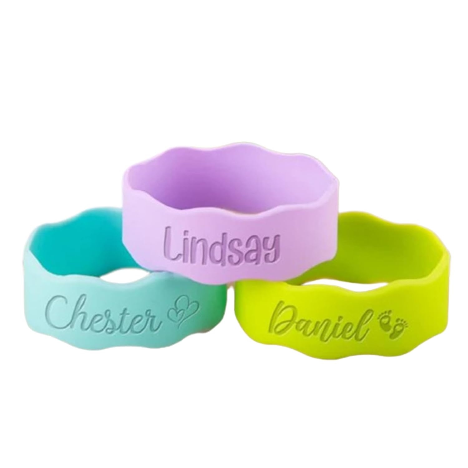 Personalized Bottle Labels, Silicone Baby Bottle Labels Waterproof