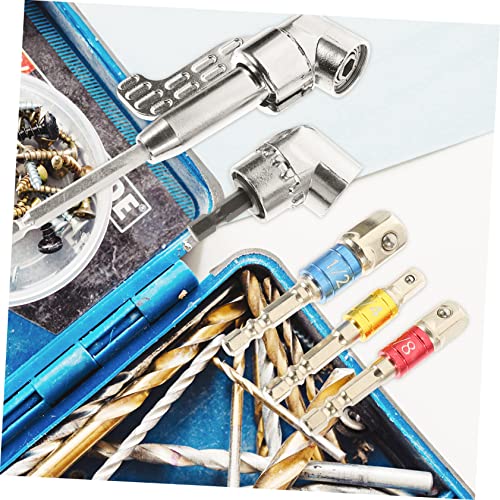 Adaptateur douille en acier durable pour perceuse à angle droit de précision - 4